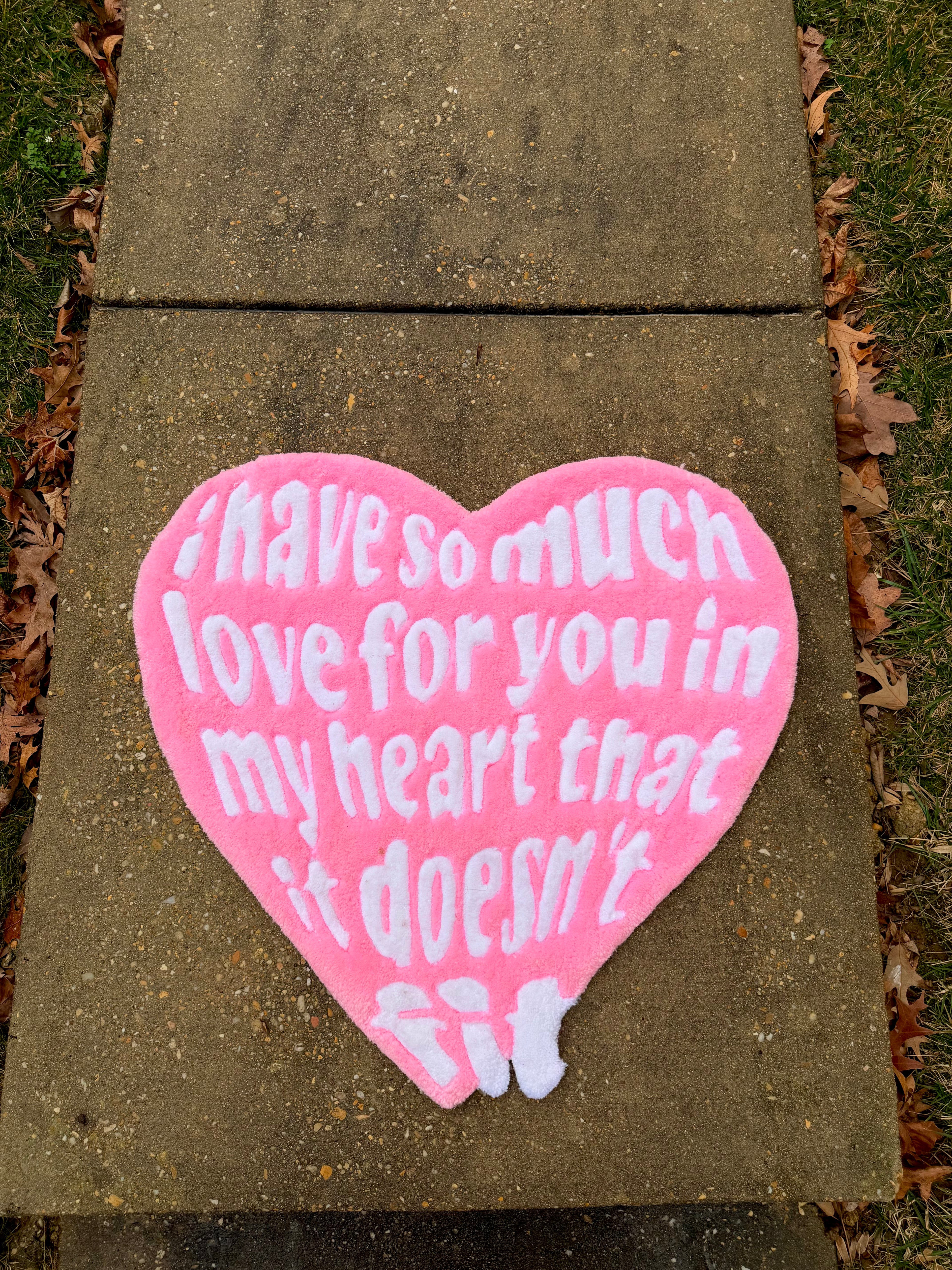 I Have So Much Love…